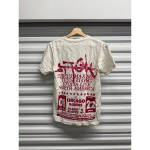 Travis Scott Circus Maximus Utopia Tour T-Shirt Chicago 2024 Mens Small Cream